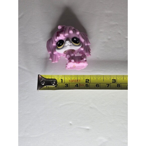 Littlest Pet Shop Komondor Dog Pink - Picture 7 of 7